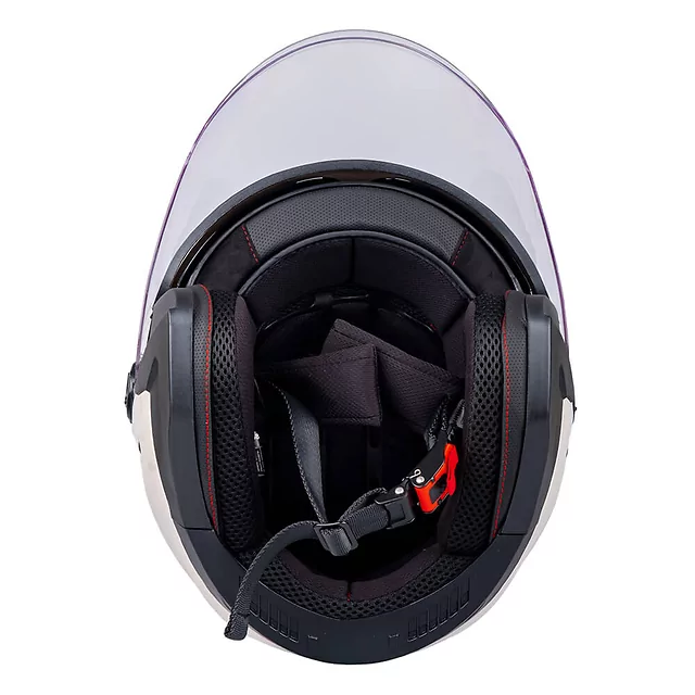 Kask motocyklowy otwarty W-TEC Barcela Bufalo ∙ blenda przeciwsłoneczna ∙ regulowana wentylacja ∙ homologacja ECE 22.06