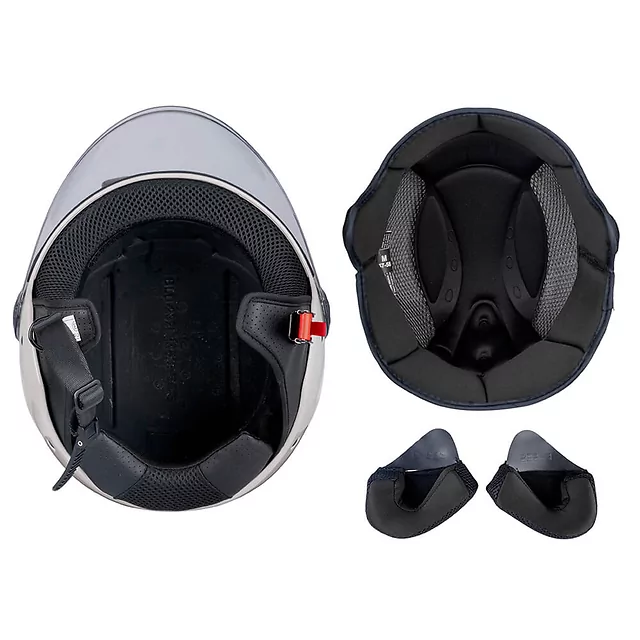 Kask motocyklowy otwarty W-TEC Bareiro Bufalo ∙ homologacja ∙ zapięcie mikrometryczne ∙ przygotowany pod interkom