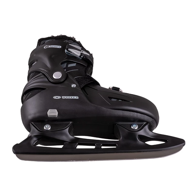 Łyżwy z wkładkami grzejącymi WORKER Niorto Karpatos ∙ zasilanie USB ∙ ComfortFit ∙ Thermo Fit ∙ AdjusTouch