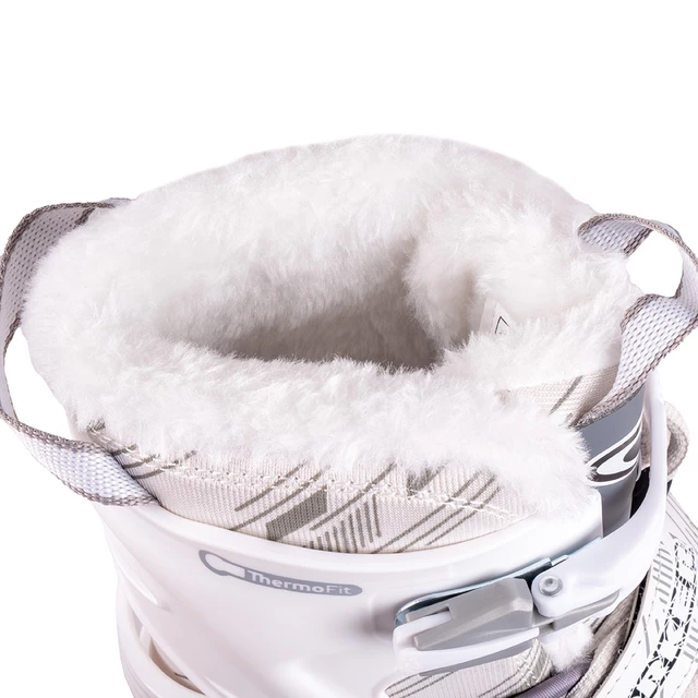 Damskie łyżwy regulowane z futerkiem WORKER Bergera ∙ ComfortFit ∙ Thermo Fit ∙ Safety Ankle