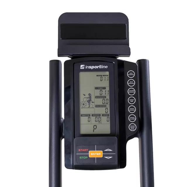 Rower treningowy powietrzny inSPORTline Airbike® Lite ∙ 6 programów ∙ ruchome ramiona ∙ opór pneumatyczny ∙ LCD ∙ uchwyt na tablet