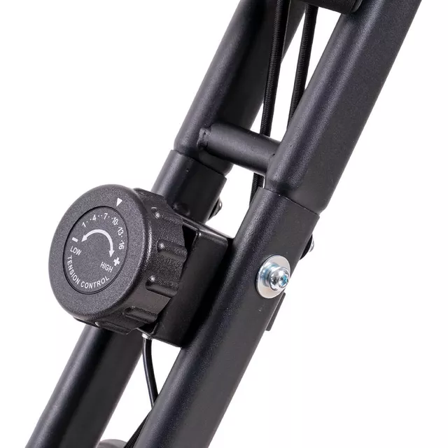 Rower treningowy inSPORTline Xbike Max ∙ składany ∙ 2w1 ∙ linki do ćwiczeń ∙ 16 poziomów oporu ∙ oparcie ∙ czujniki tętna ∙ LCD ∙ uchwyt na tablet