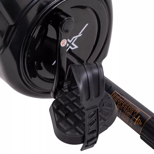 Rower treningowy inSPORTline Xbike Max ∙ składany ∙ 2w1 ∙ linki do ćwiczeń ∙ 16 poziomów oporu ∙ oparcie ∙ czujniki tętna ∙ LCD ∙ uchwyt na tablet