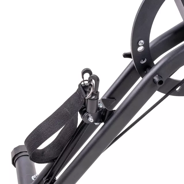 Rower treningowy inSPORTline Xbike Max ∙ składany ∙ 2w1 ∙ linki do ćwiczeń ∙ 16 poziomów oporu ∙ oparcie ∙ czujniki tętna ∙ LCD ∙ uchwyt na tablet