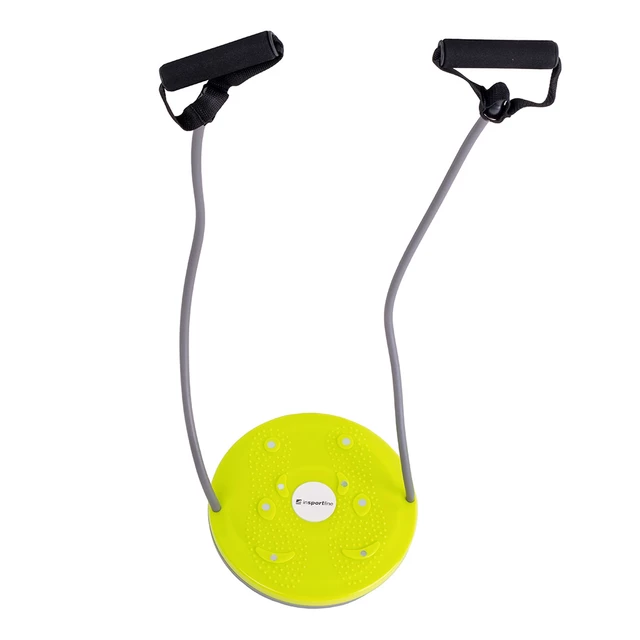 Twister do ćwiczeń inSPORTline Magnetic Evo ∙ obrotowy ∙ z linkami ∙ magnetyczny ∙ nośność 100 kg ∙ śr. 25 cm