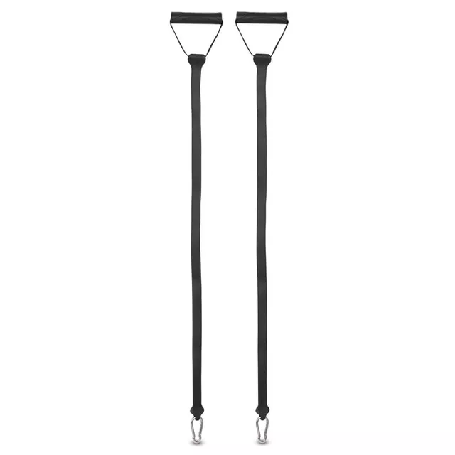 Podkładka balansująca / trener równowagi inSPORTline Dome Edge ∙ Ø 60 cm ∙ taśmy 100 cm / 4,6 kg ∙ do 150 kg - mus czarno-mokka
