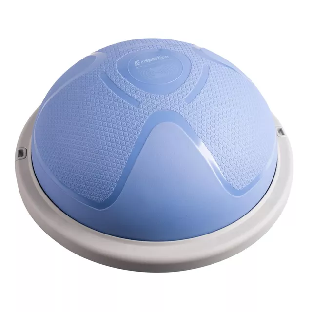 Podkładka do balansowania / trener równowagi inSPORTline Dome Compact ∙ kompaktowa ∙ nośność 150 kg ∙ dwustronna ∙ antypoślizgowa