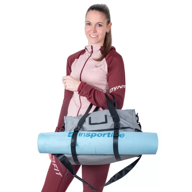 Torba sportowa inSPORTline Felicitta ∙ 25 l ∙ wodoodporny materiał ∙ przegroda na buty ∙ kieszeń na mokre rzeczy ∙ pasek na matę ∙ lekka 520 g