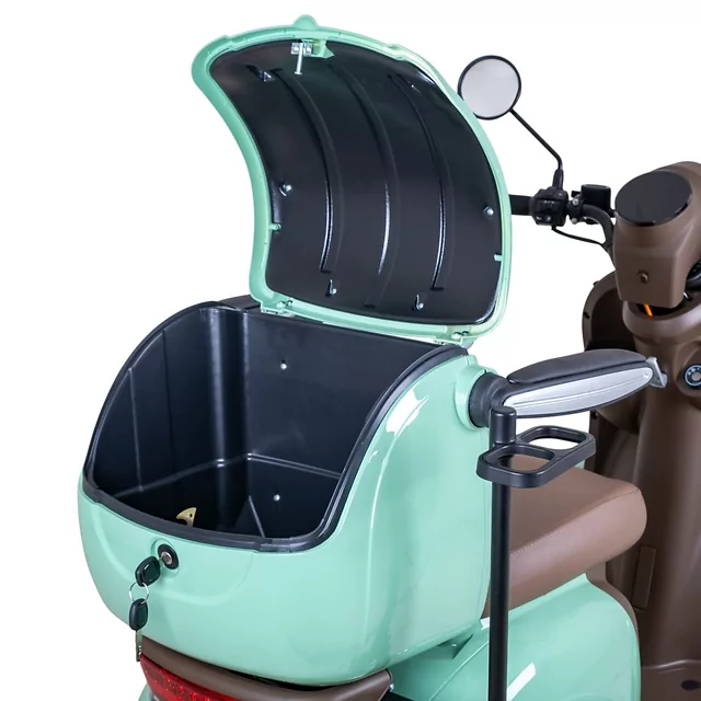 Skuter elektryczny czterokołowy W-TEC Lubica II - Czerwony