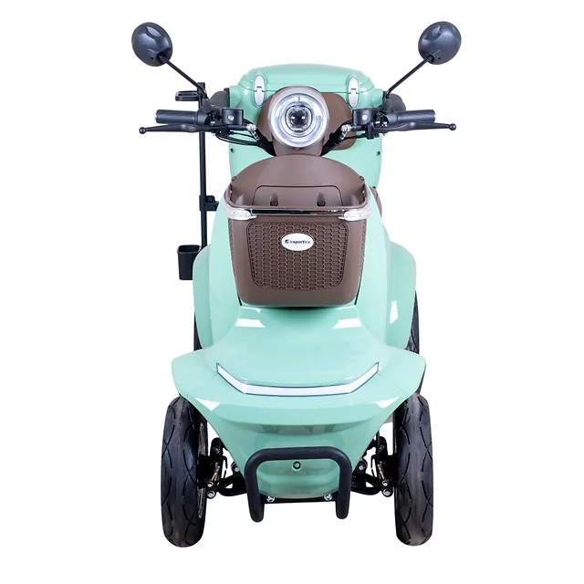 Skuter elektryczny czterokołowy W-TEC Lubica II - Czerwony