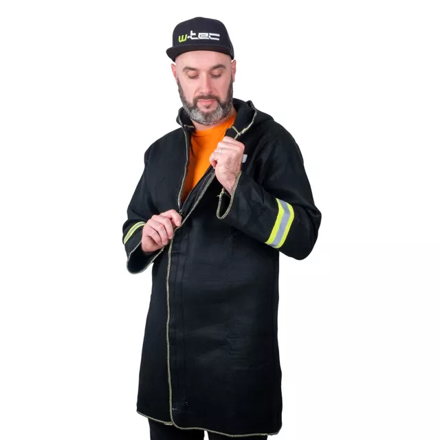 Kombinezon ognioodporny inSPORTline Sufipro ∙ do 800°C ∙ kaptur ∙ odblaskowe detale ∙ uniwersalny rozmiar