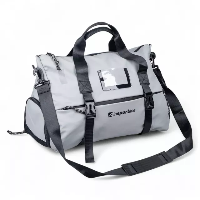 Torba sportowa inSPORTline Felicitta ∙ 25 l ∙ wodoodporny materiał ∙ przegroda na buty ∙ kieszeń na mokre rzeczy ∙ pasek na matę ∙ lekka 520 g