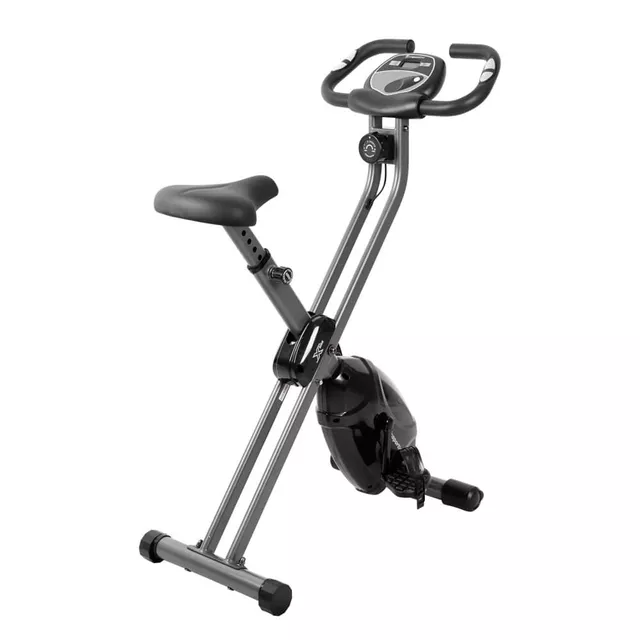 Składany Rower treningowy inSPORTline Xbike - OUTLET - Czarny