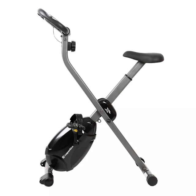 Składany Rower treningowy inSPORTline Xbike - OUTLET - Czarny