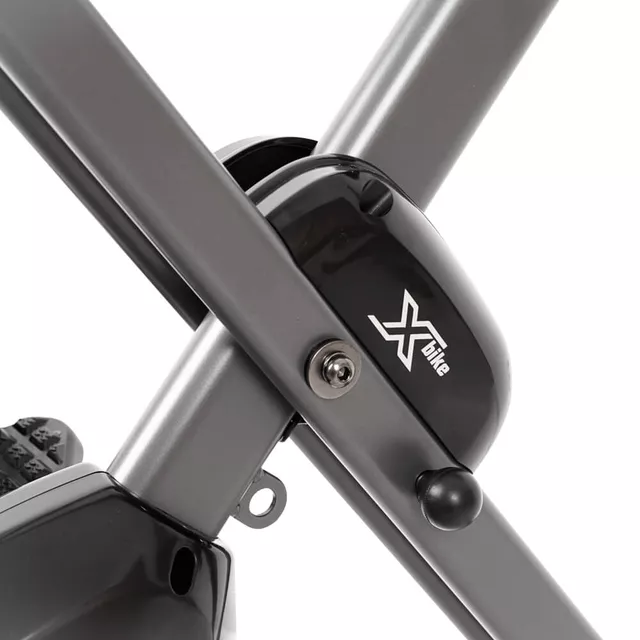Składany Rower treningowy inSPORTline Xbike - OUTLET - Czarny