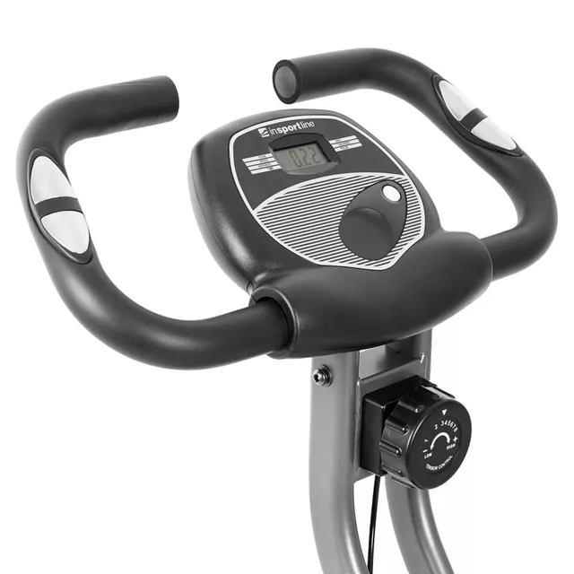 Składany Rower treningowy inSPORTline Xbike - OUTLET - Czarny