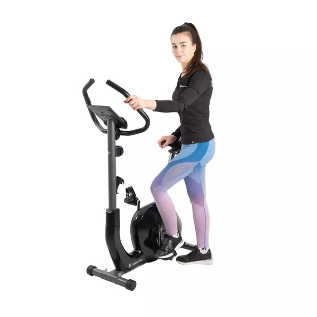 Rower treningowy magnetyczny inSPORTline Animaran ∙ 8 poziomów oporu ∙ wyświetlacz LCD ∙ cicha praca ∙ czujniki tętna ∙ uchwyt na tablet
