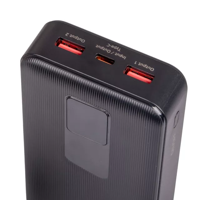 Powerbank inSPORTline PowerTwenty 20000 mAh ∙ szybkie ładowanie PD/QC 22,5 W ∙ 3 porty USB ∙ wyświetlacz LED