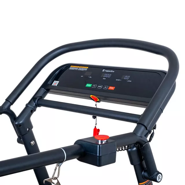 Bieżnia elektryczna rehabilitacyjna inSPORTline Avolin z poręczami do chodzenia ∙ Bluetooth ∙ aplikacje ∙ prędkość 0,3-8 km/h ∙ nośność 150 kg