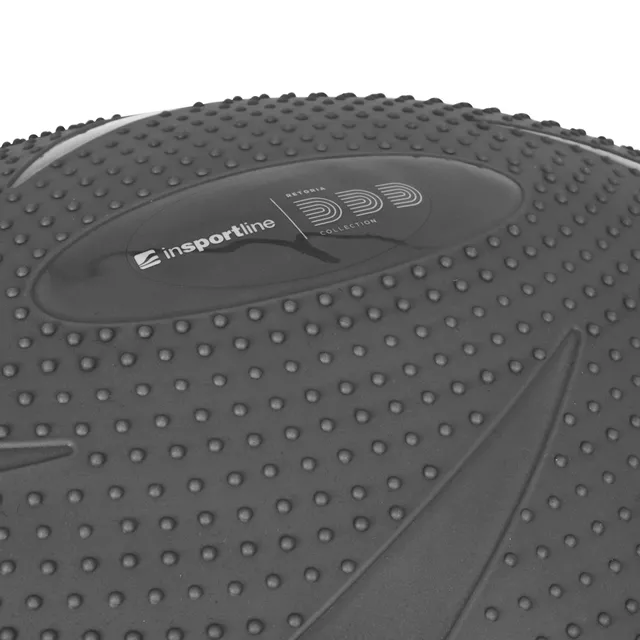 Podkładka balansująca / trener równowagi inSPORTline Dome Hold ∙ kopuła dwustronna ∙ Ø 55 cm ∙ do 120 kg ∙ do ćwiczeń ∙ pompka