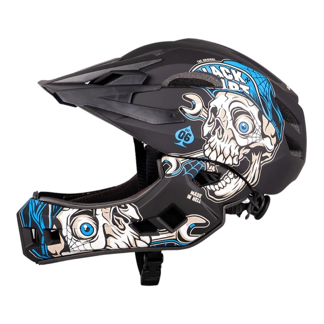 Kask Downhill na rower motor enduro zjazdowy W-TEC Delgada - OUTLET