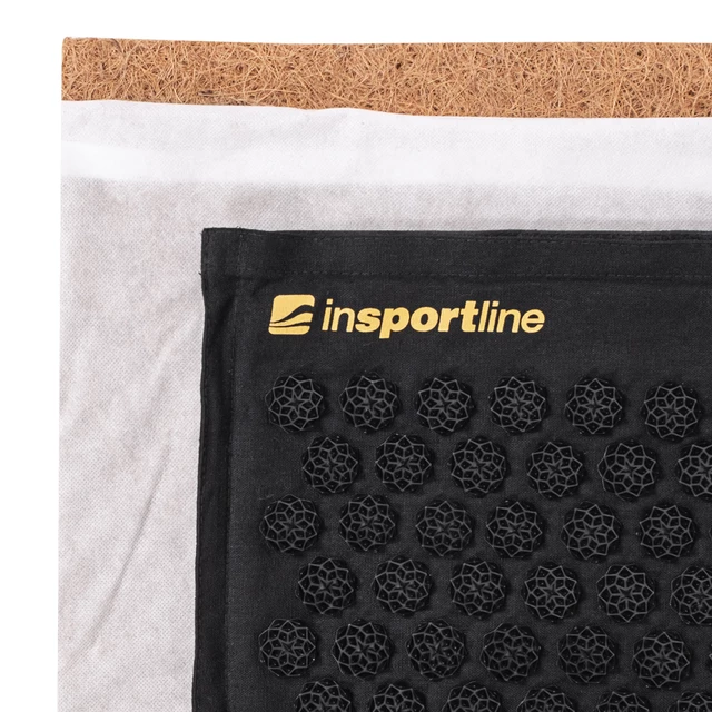 Mata i poduszka do akupresury inSPORTline EcoSpike ∙ zestaw z torbą ∙ organiczne materiały ∙ masaż i regeneracja