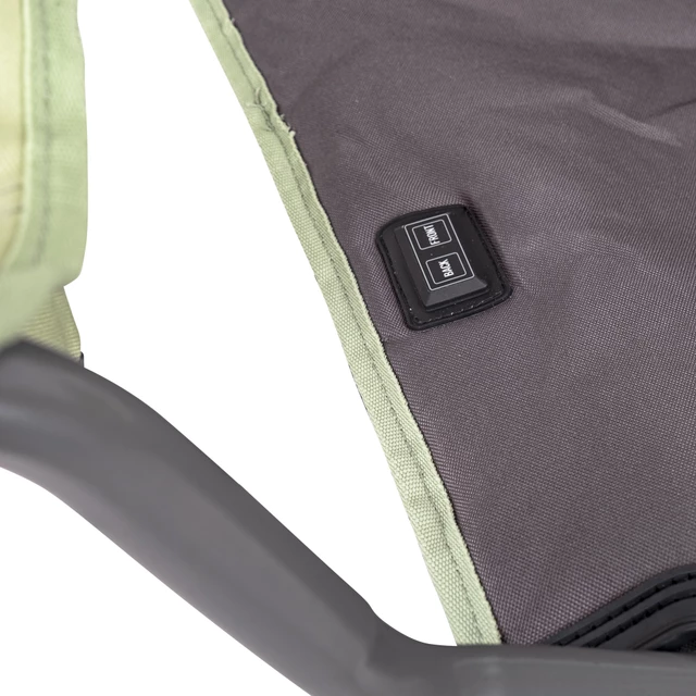 Składany fotel kempingowy z podgrzewaniem inSPORTline Cadeiro ∙ regulacja ciepła 38-55°C ∙ nośność 150 kg ∙ USB powerbank