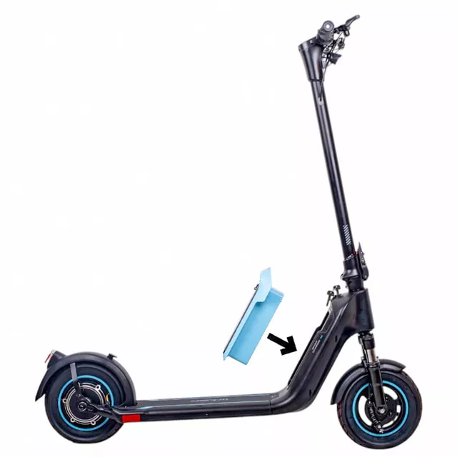 Hulajnoga elektryczna W-TEC SwapCharge 500W ∙ 10″ ∙ wyjmowana bateria ∙ zasięg do 38 km - Biały