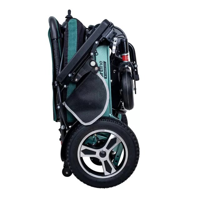 Elektryczny wózek inwalidzki inSPORTline Hawkie Basic II ∙ 500 W ∙ zasięg 24 km ∙ nośność 120 kg ∙ prędkość 6 km/h - Srebrny