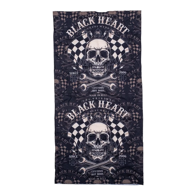 Wielofunkcyjna chusta na motor szalik ocieplacz na szyję W-TEC Black Heart Scarfest - Starter - Starter