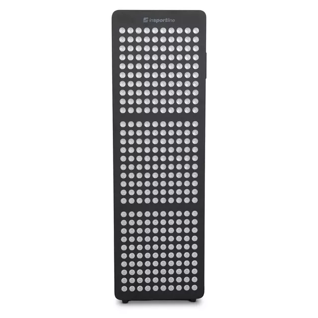 Panel LED do terapii światłem inSPORTline Lustar ∙ 300 diod ∙ 6 trybów ∙ 450 W ∙ światło czerwone+NIR