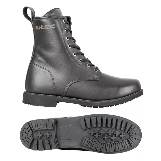 Męskie skórzane buty motocyklowe W-TEC Benga