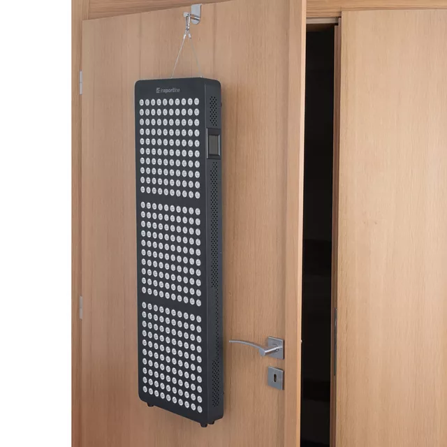 Panel LED do terapii światłem inSPORTline Lustar ∙ 300 diod ∙ 6 trybów ∙ 450 W ∙ światło czerwone+NIR