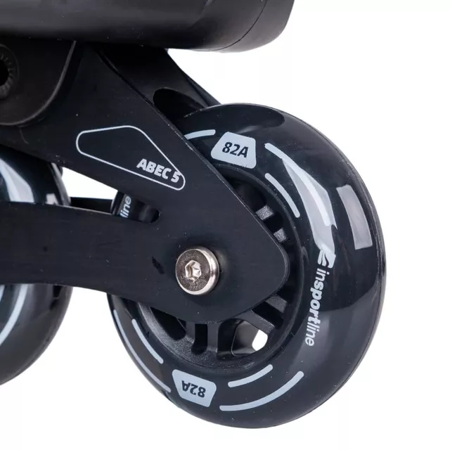 Łyżworolki z wymienną płozą inSPORTline Noctys ∙ 2w1 ∙ system FITGO® ∙ klamra MicroLock ∙ wkładka Comfort Fit ∙ kółka PU 82A ∙ nośność 100 kg