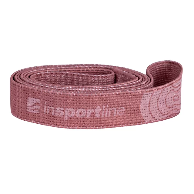 Guma oporowa, opaska do ćwiczeń inSPORTline Rand Strong ∙ opór 8 kg ∙ długość 208 cm - Pomarańczowy