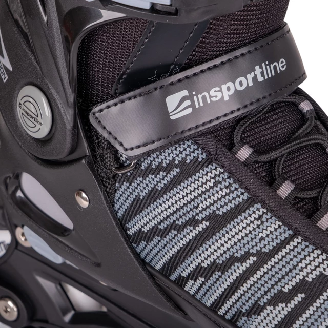 Uniwersalne regu­lo­walne łyżworolki inSPORTline Dornan ∙ unisex ∙ kauczuk ∙ 2w1 ∙ MicroLock ∙ ComfortFit