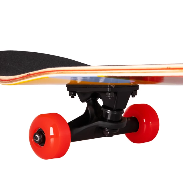 Deskorolka inSPORTline Croskull ∙ klasyczna 31" ∙ łożyska ABEC 7 ∙ koła 95A ∙ deck z 7 warstw klonu ∙ wytrzymałość 150 kg ∙ lekka 2,2 kg