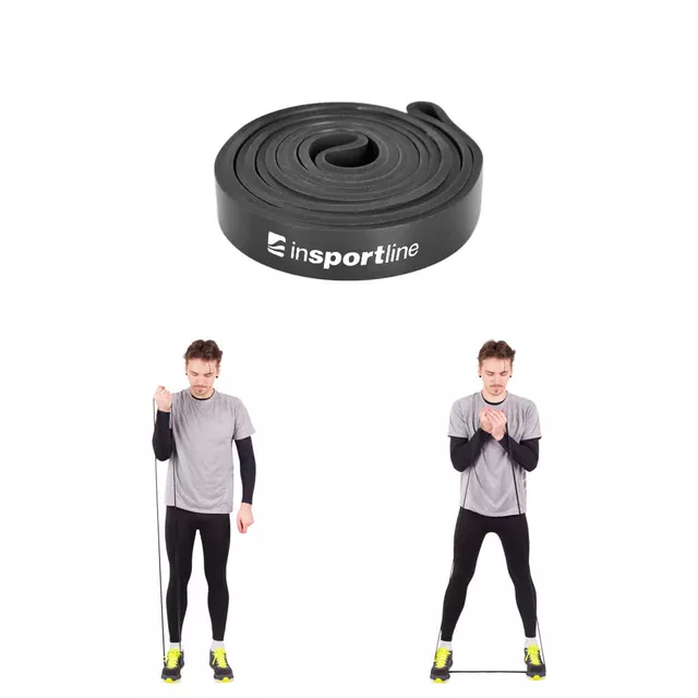 Guma oporowa / pętla do ćwiczeń inSPORTline Hangy Light 22 mm ∙ długość 204 cm ∙ opór do 15 kg