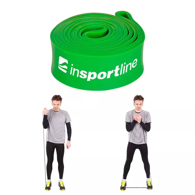Taśma treningowa inSPORTline Hangy 44 mm ∙ opór 25 kg ∙ długość 208 cm