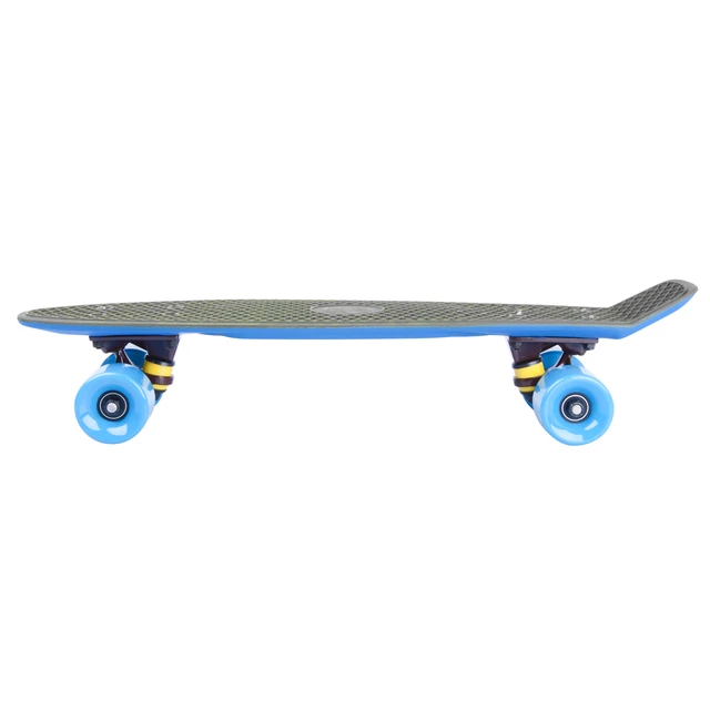 Deskorolka typu fiszka marki WORKER Sunbow Spitfire 22" ∙ koła 60 mm ∙ łożyska ABEC 7 ∙ nośność 90 kg ∙ waga 1,85 kg ∙ antypoślizgowa