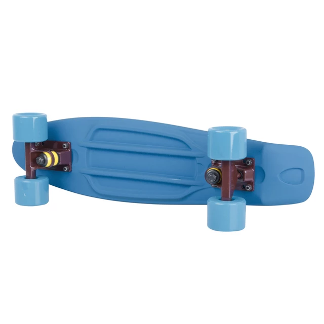 Deskorolka typu fiszka marki WORKER Sunbow Spitfire 22" ∙ koła 60 mm ∙ łożyska ABEC 7 ∙ nośność 90 kg ∙ waga 1,85 kg ∙ antypoślizgowa