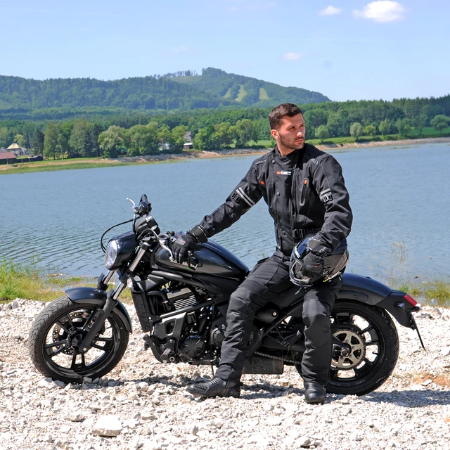 Kask motocyklowy 2w1 W-TEC NK-850 otwierany ∙ blenda przeciwsłoneczna - Biały błyszczący