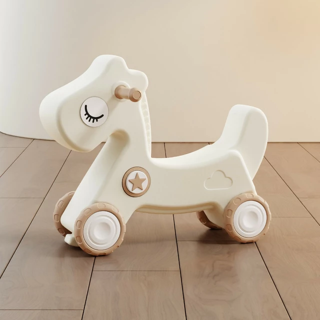 Rowerek biegowy i konik na biegunach inSPORTline Etalino ∙ 2w1 ∙ waga 3 kg ∙ nośność 40 kg ∙ HDPE ∙ dla dzieci 3+ - Zielony