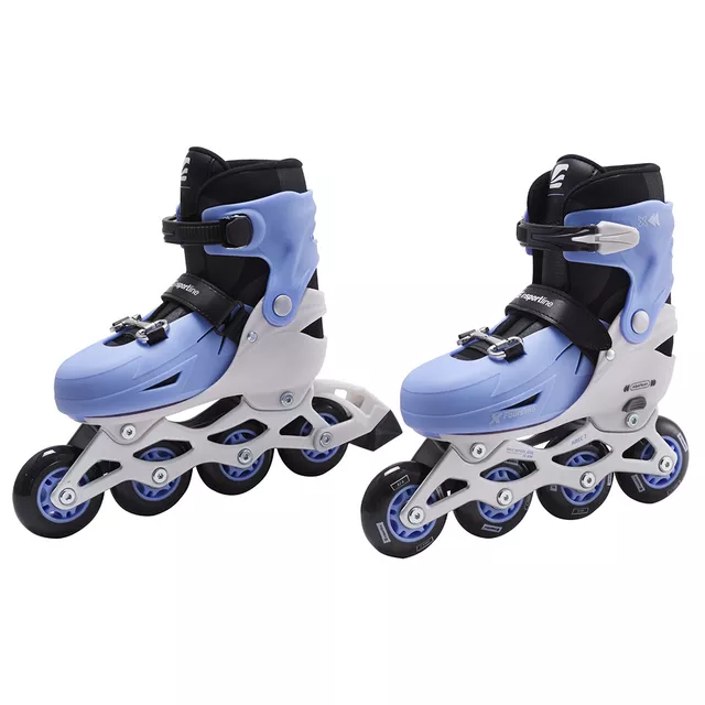Regulowane rolki / wrotki / łyżwy 4w1 inSPORTline Foursimo ∙ ABEC-7 ∙ unisex ∙  MicroLock ∙ AdjusTouch ∙ Safety Ankle
