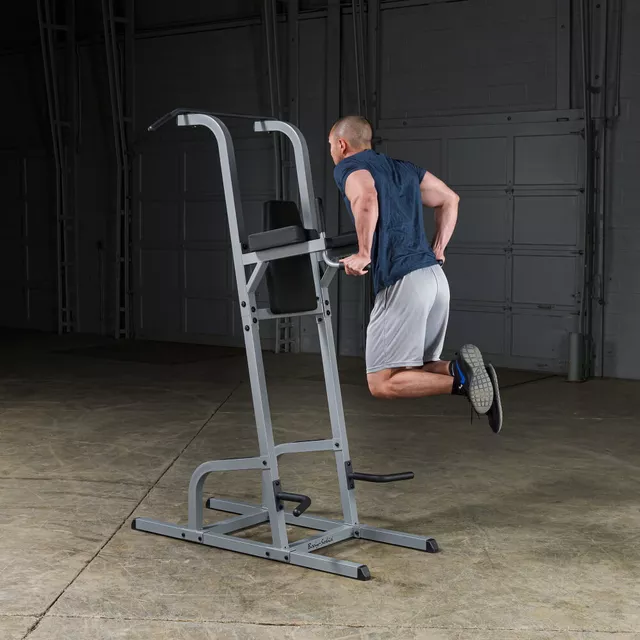 Wielofunkcyjna poręcz do ćwiczeń Body-Solid GKR82 ∙ drążek + dipy + oparcie ∙ 145 kg