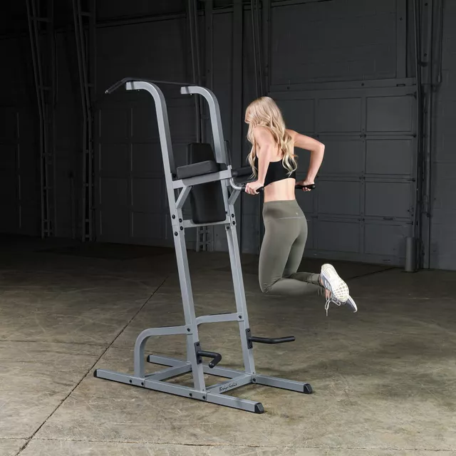 Wielofunkcyjna poręcz do ćwiczeń Body-Solid GKR82 ∙ drążek + dipy + oparcie ∙ 145 kg