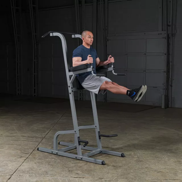 Wielofunkcyjna poręcz do ćwiczeń Body-Solid GKR82 ∙ drążek + dipy + oparcie ∙ 145 kg
