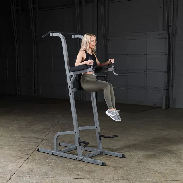 Wielofunkcyjna poręcz do ćwiczeń Body-Solid GKR82 ∙ drążek + dipy + oparcie ∙ 145 kg