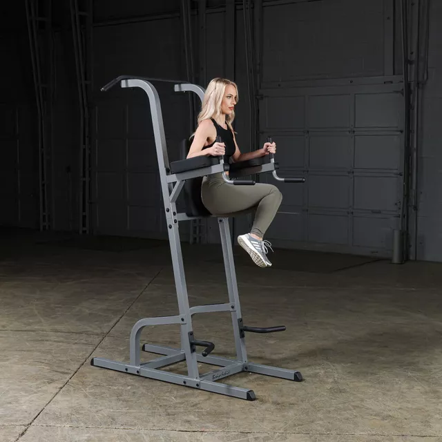 Wielofunkcyjna poręcz do ćwiczeń Body-Solid GKR82 ∙ drążek + dipy + oparcie ∙ 145 kg