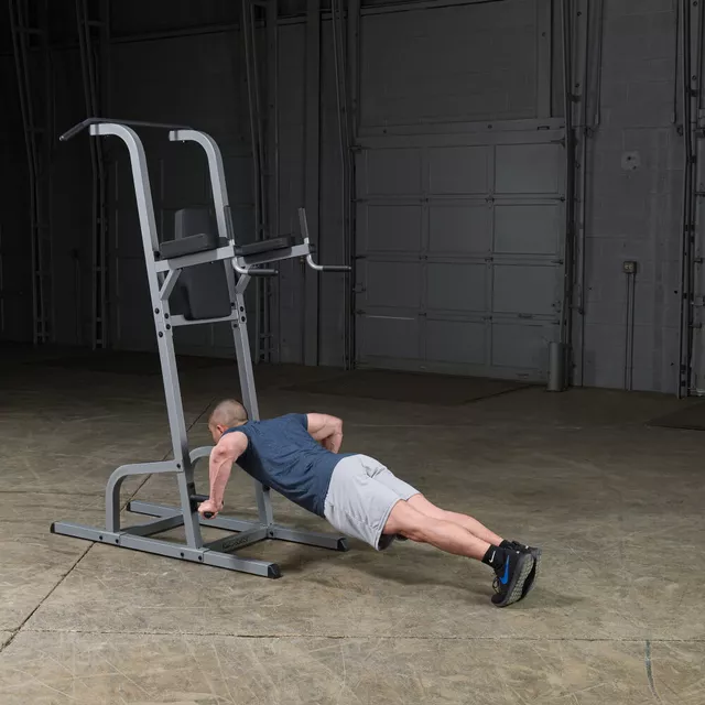 Wielofunkcyjna poręcz do ćwiczeń Body-Solid GKR82 ∙ drążek + dipy + oparcie ∙ 145 kg